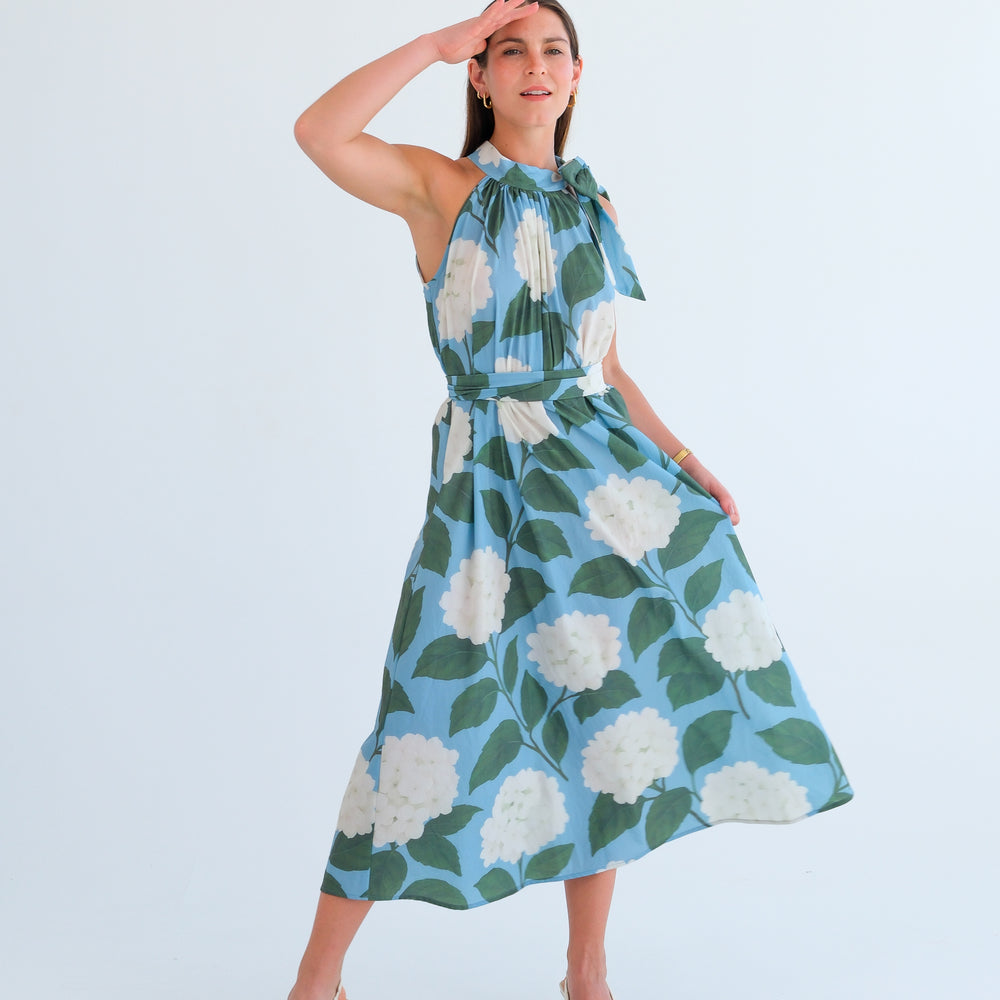 
                      
                        The Becca Dress-Hydrangea Print
                      
                    