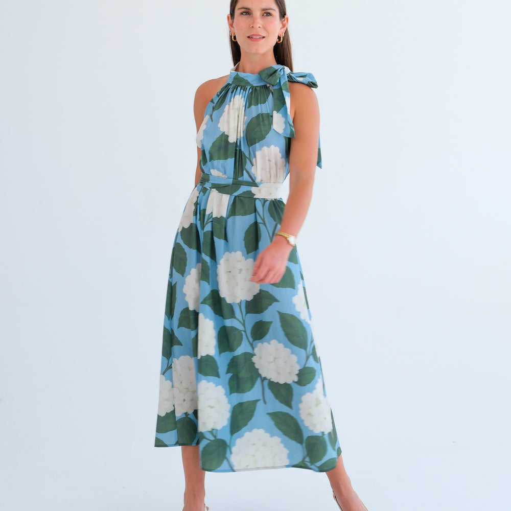 
                      
                        The Becca Dress-Hydrangea Print
                      
                    