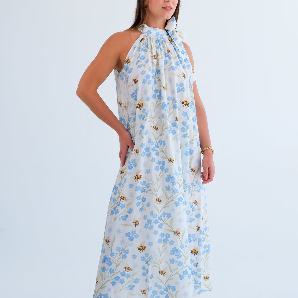 The Becca Dress- Bee & Blue Floral