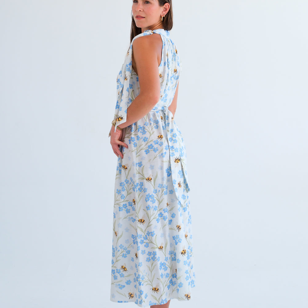 The Becca Dress- Bee & Blue Floral