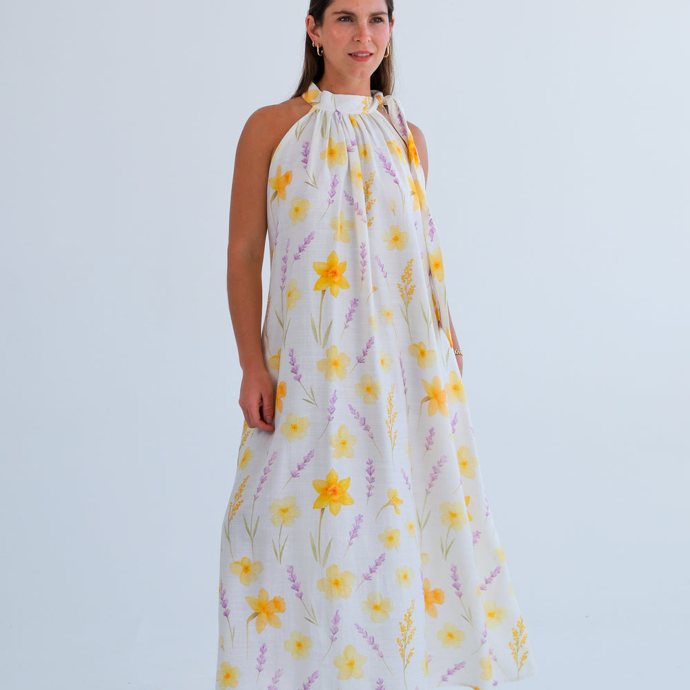 The Becca Dress - Daffodil
