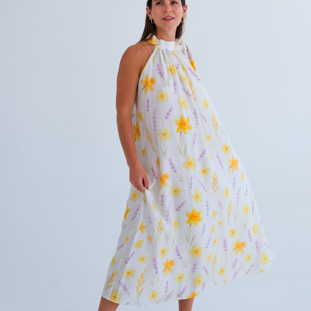 The Becca Dress - Daffodil