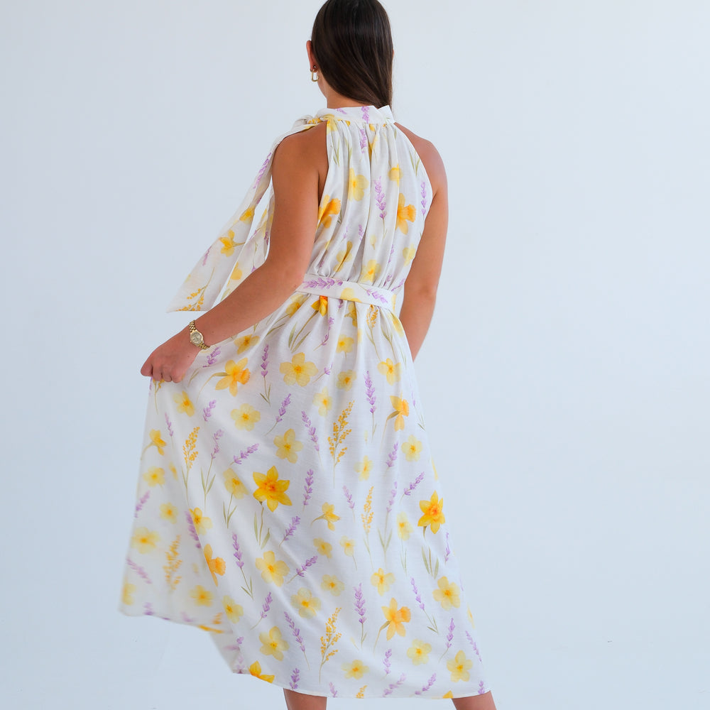
                      
                        The Becca Dress - Daffodil
                      
                    