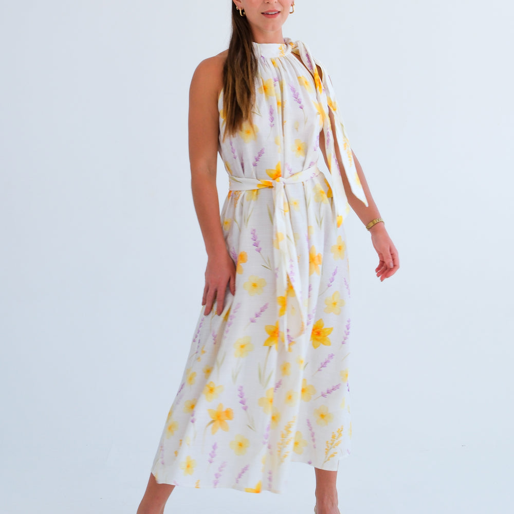 
                      
                        The Becca Dress - Daffodil
                      
                    