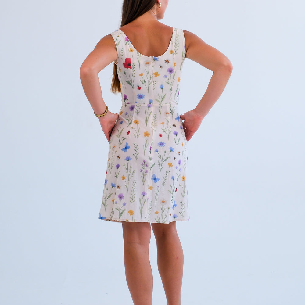 
                      
                        The Blaire Dress- Wild Flower Print
                      
                    