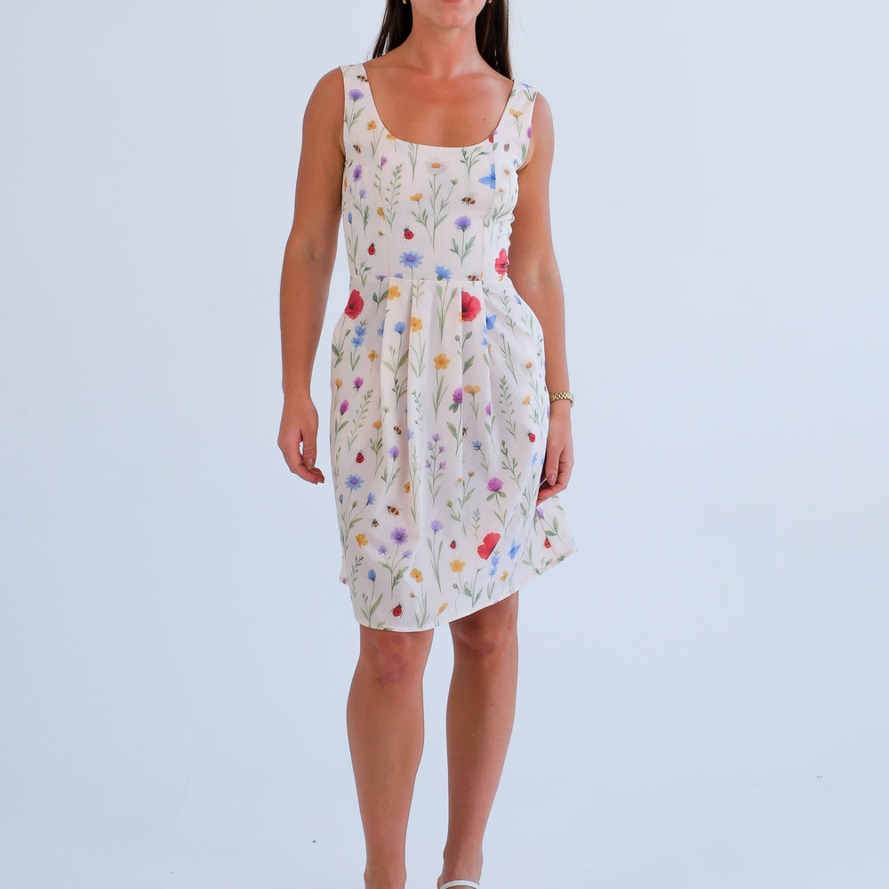 
                      
                        The Blaire Dress- Wild Flower Print
                      
                    