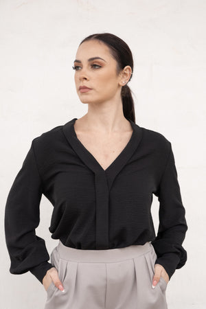 
                  
                    Load image into Gallery viewer, Long Sleeve Blouse #6 - Blouse - Masch Atelier
                  
                