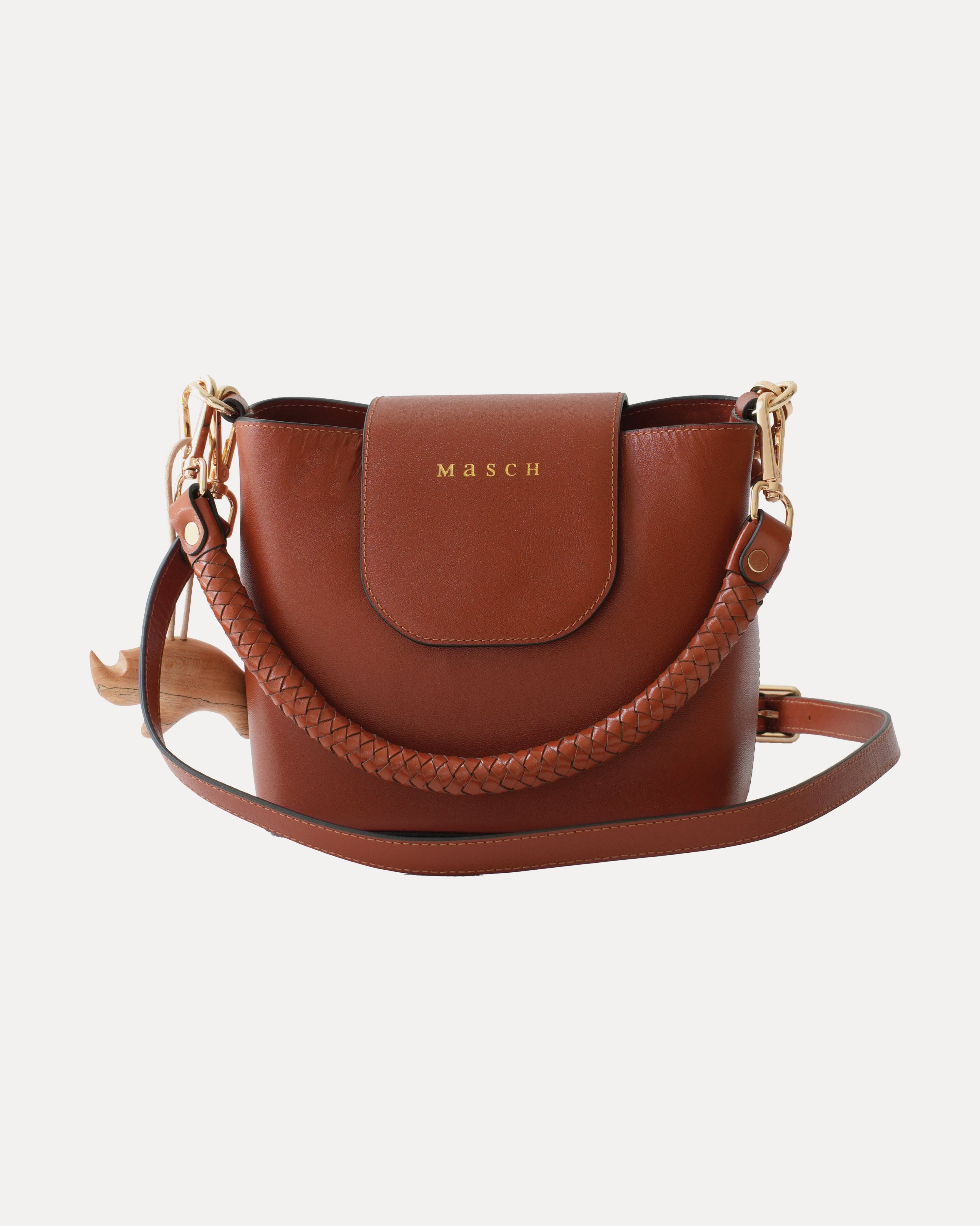 The Zuri Bucket Bag - Burnt Orange – Masch Atelier