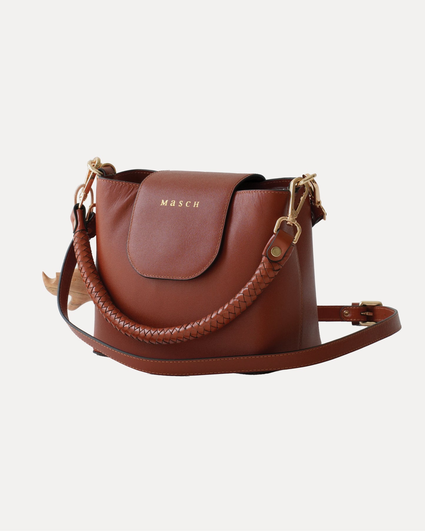 The Zuri Bucket Bag - Burnt Orange