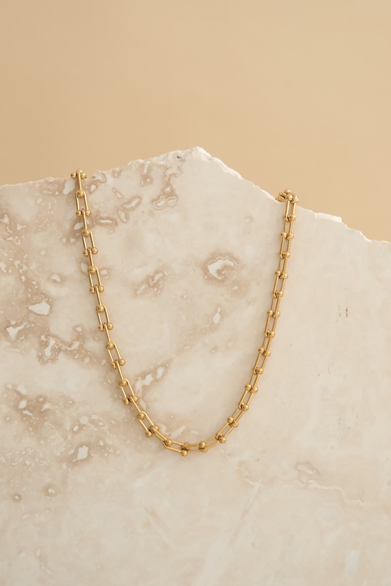 Mara Beaded Link Necklace