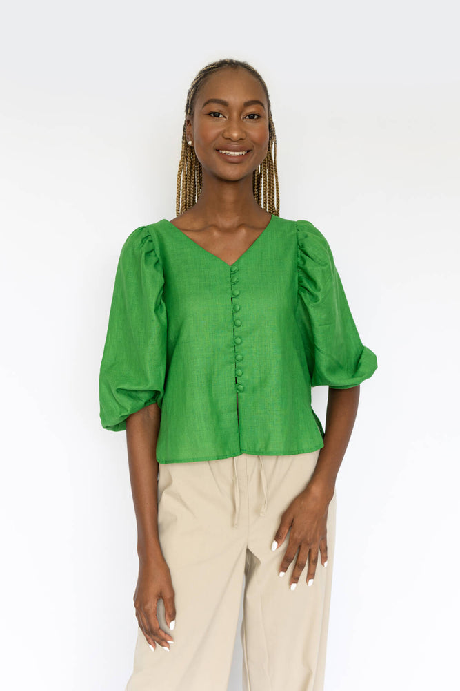 
                  
                    Load image into Gallery viewer, The Penelope Blouse #3 - Blouse - Masch Atelier
                  
                