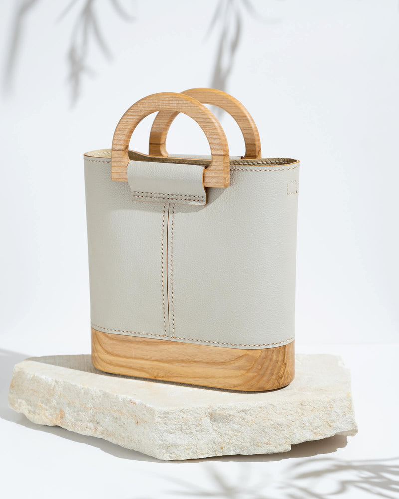 The Wooden Bag - handbag - Masch Atelier