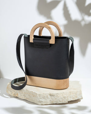 
                  
                    Load image into Gallery viewer, The Wooden Bag - handbag - Masch Atelier
                  
                