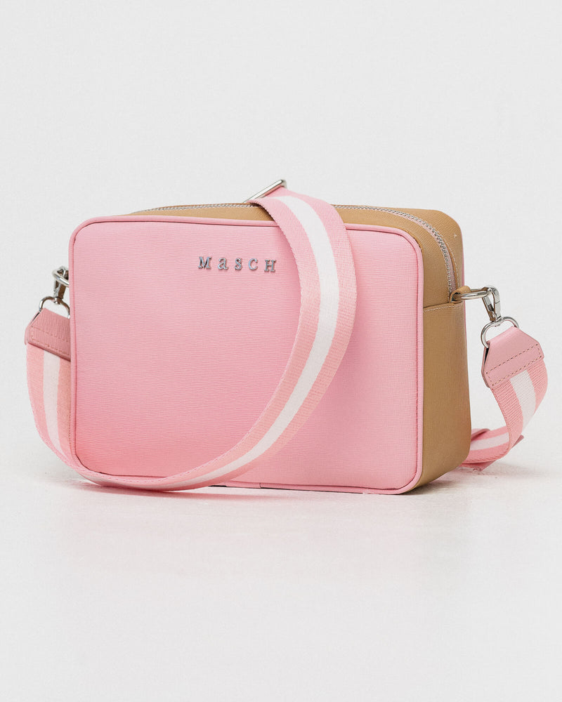 
                  
                    Load image into Gallery viewer, The Colourblock Citta - Pink - sling bag - Masch Atelier
                  
                